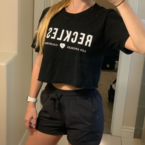 Young & Reckless Tops - Reckless crop top